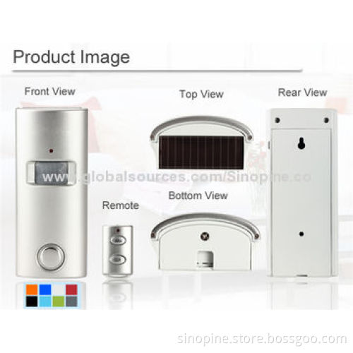 Remote-controlled PIR Motion Sensor Indoor Security Alarm